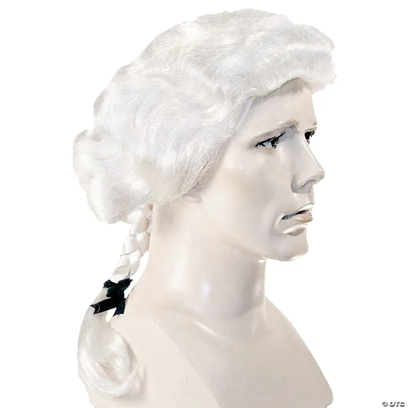 White George Washington Period Wig 1