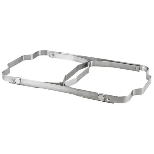 Winco 8-Quart Folding Chafer Stand – Full-Size Stainless Steel Buffet Warmer For Catering, Parties, And Catered Events 1