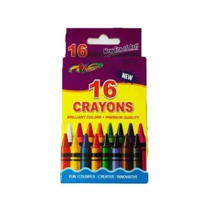 Winners Premium 16-Pack Crayons – Vibrant Colors, Smooth Laydown, Non-Toxic Formulation 1