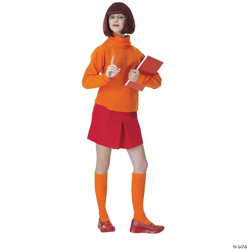 Women'S Velma Dinkley Scooby-Doo Costume 1