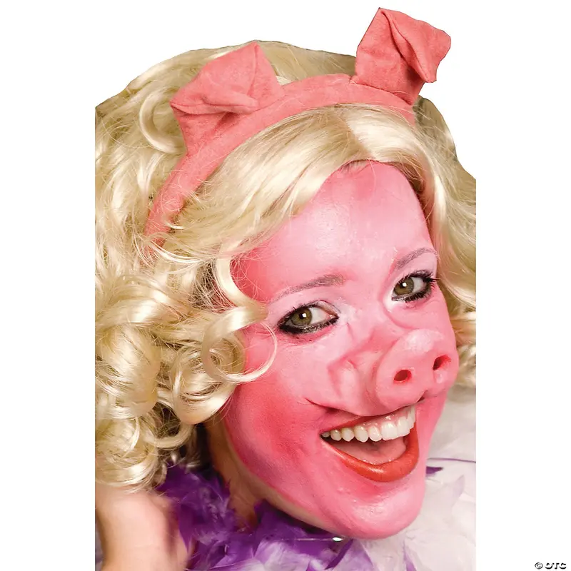 Woochie Pig Face Latex Prosthetic Mask 1