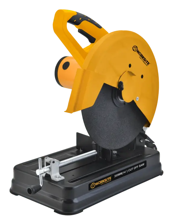 Worksite 14-Inch Heavy-Duty Cut-Off Saw – 2500W Metal & Wood Cutting Machine With 45° Adjustable Fence 1