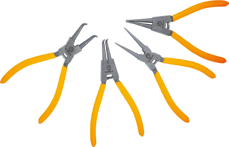 Worksite 4-Piece Circlip Plier Kit – Professional Internal & External Retaining Ring Tools (7-Inch Heavy-Duty) – Wt1287 1