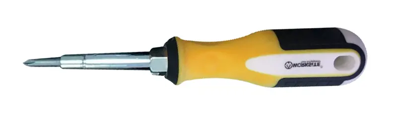 Worksite 6-In-1 Multi-Bit Screwdriver – Dual-Ended Chrome-Plated Driver Set With Ph1/Ph2, Sl5/Sl6, And 6Mm/8Mm Sockets – Wt5230 1