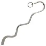 Zigzag-Style Mini Bookmark – 85Mm, Nickel-Tone With Jump Ring, Lead- And Nickel-Free 1