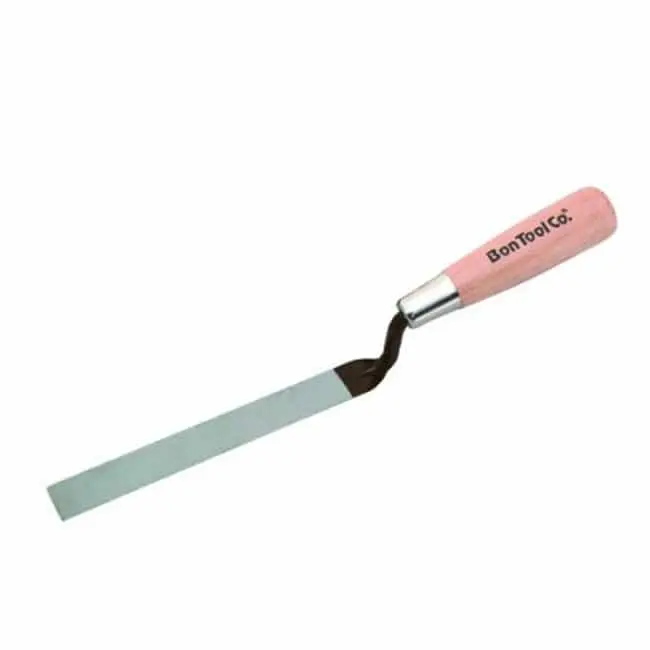 Bon 11-258-B10 Professional Flexible Caulking Trowel – Ergonomic Wood Handle 1