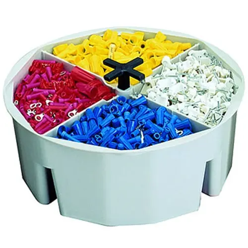 Clc 1154 Full-Round Bucket Organizer – 4" High Modular Tray System 1