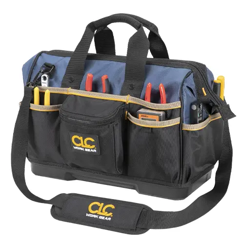 Clc Tool Works Bigmouth Tote Bag – 16" Molded Base, 23-Compartment Organizer 1