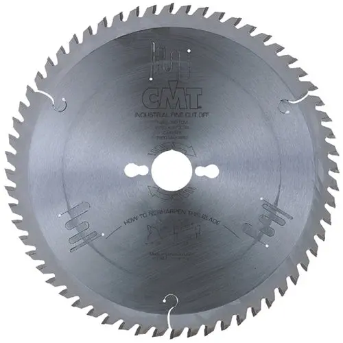 Cmt Fine-Tooth Saw Blade – 250Mm × 60 Teeth For Smooth Crosscuts In Hardwood & Plywood 1