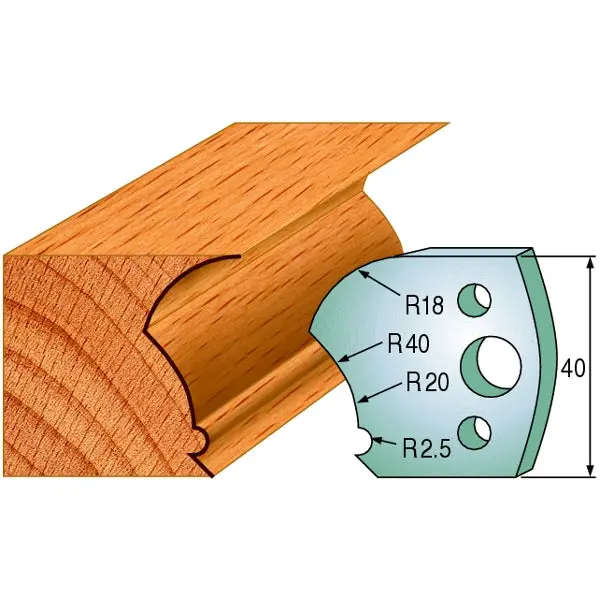 Cmt Shaper Knife Pair – 690.123 Precision Profile Blades For Custom Cutter Heads 1
