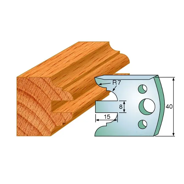 Cmt Shaper Knife Pair – Profiled Cutters, 690.098 1