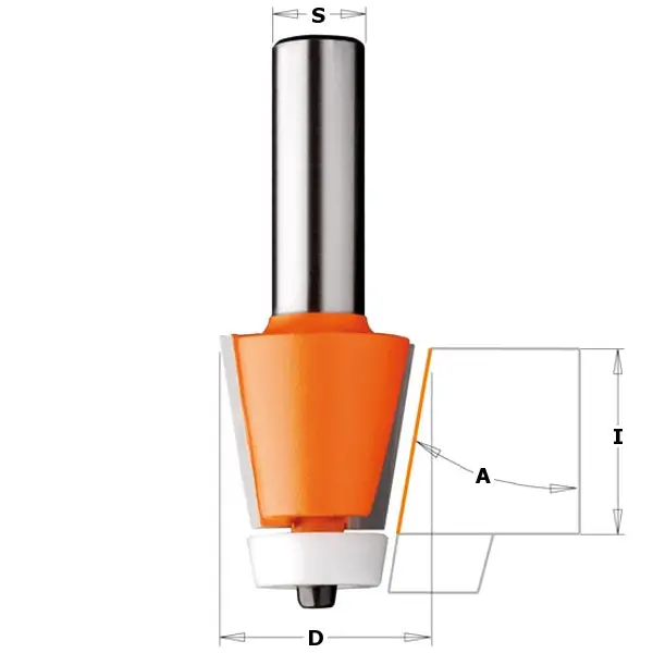 Cmt Solid Surface Bevel Bowl Router Bit – 880.551.11 Model 1