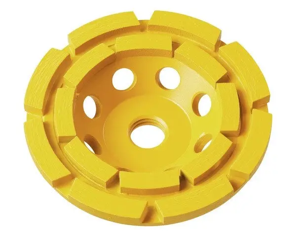 Dewalt Dw4777 5" Xp Double-Row Diamond Cup Wheel – Heavy-Duty Grinding 1