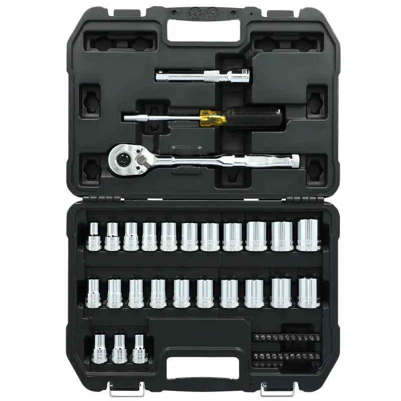Dewalt Toughseries 49-Piece 1/2-Inch Drive Mechanics Tool Set (Dwmt45405) 1