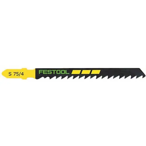 Festool 204306 S75/4 Clean-Cut Jigsaw Blades — 25-Pack For Precise Wood & Plastic Cuts 1