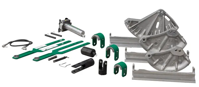 Greenlee 881Gxhd Hydraulic Conduit Bender – Supports 2-1/2", 3", And 4" Rigid Pipe 1