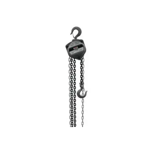 Jet S90-150-10 Heavy-Duty Chain Hoist — 1.5-Ton Capacity, 10-Foot Lift 1