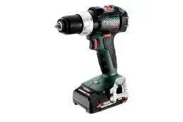 Metabo Sb 18 Lt Bl Brushless Hammer Drill – 18V Cordless, 2-Speed, Kit With Batteries & Charger 1