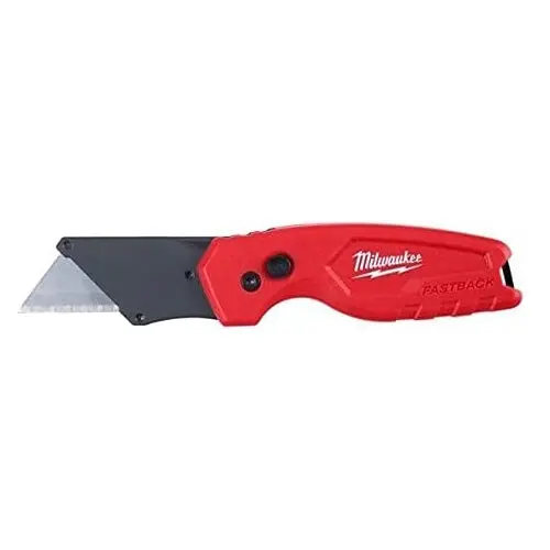 Milwaukee Compact Folding Utility Knife – Slim 2-Mode Design With Blade Storage 1