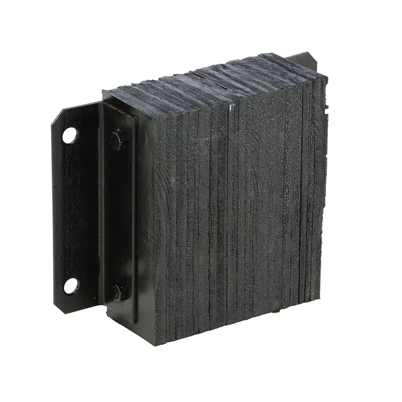 Vestil Laminated Dock Bumper – 4.5" × 12" × 10.75" Impact-Resistant Loading Zone Protection 1